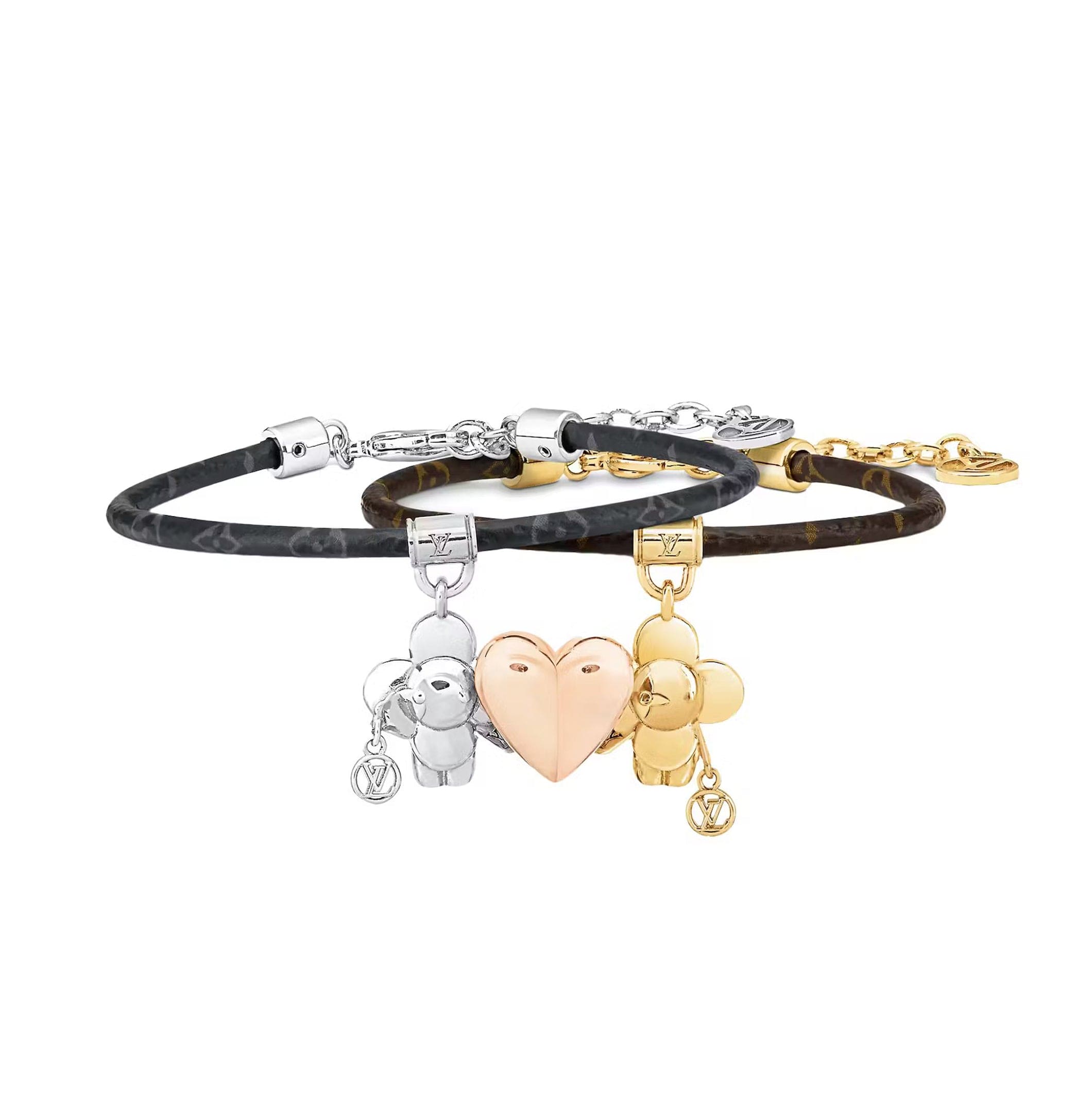 18K Louis Vuitton Vivienne Amour One Set Bracelet