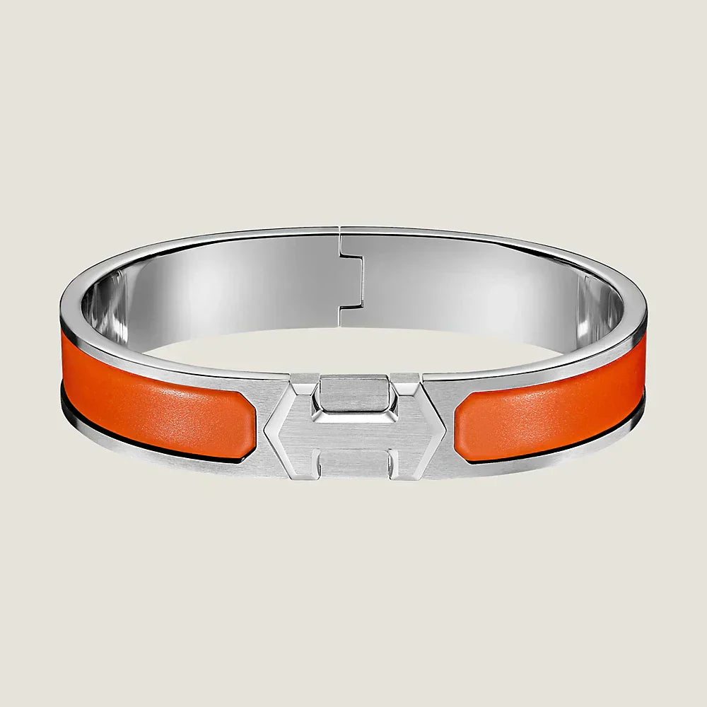 18K Hermes Super Orange Bracelet