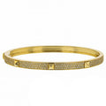 18K Hermes Collier De Chien Diamond Bracelet