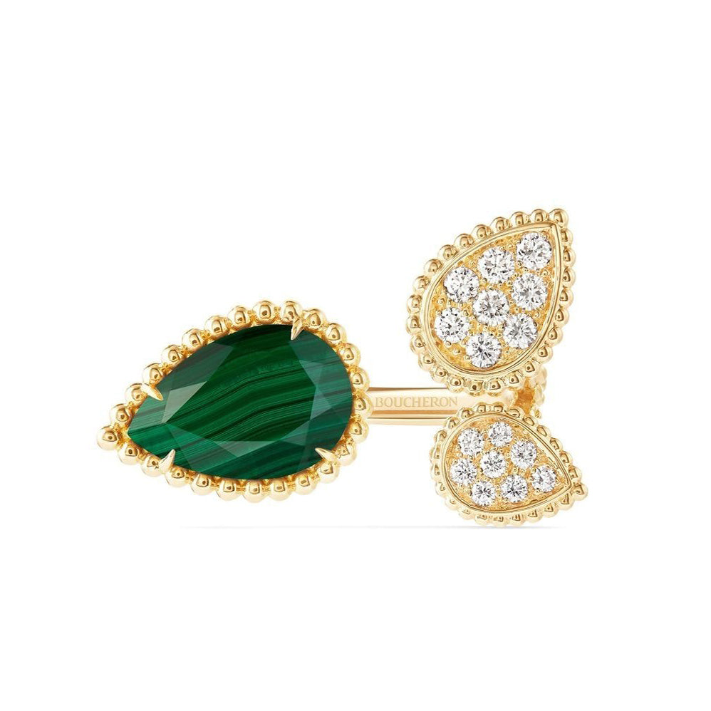 18K Serpent Boh ̈ ̈me Diamonds Ring