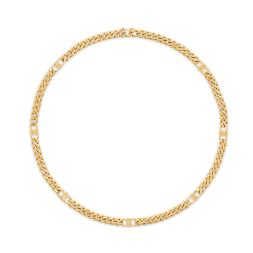 18K Celine Dior Small Gourmette Necklace