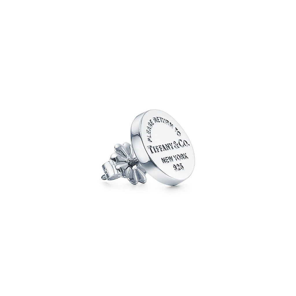 18K Tiffany Return to Circle Stud Earrings