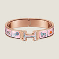 18K Hermes Clic Couvertures Bracelet