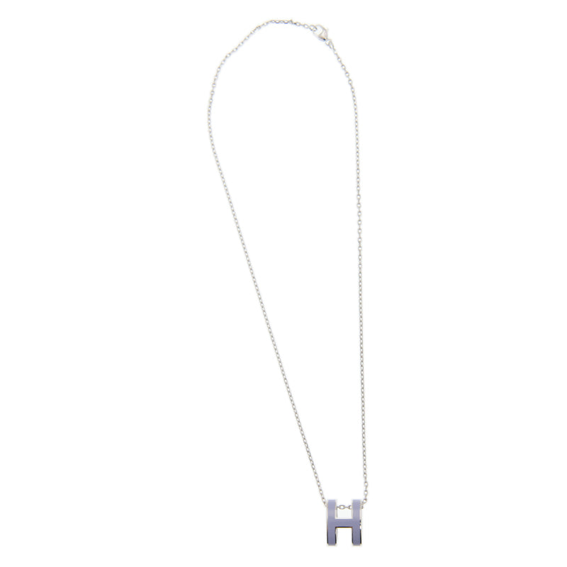 18K Hermes Mini Pop Purple Necklace