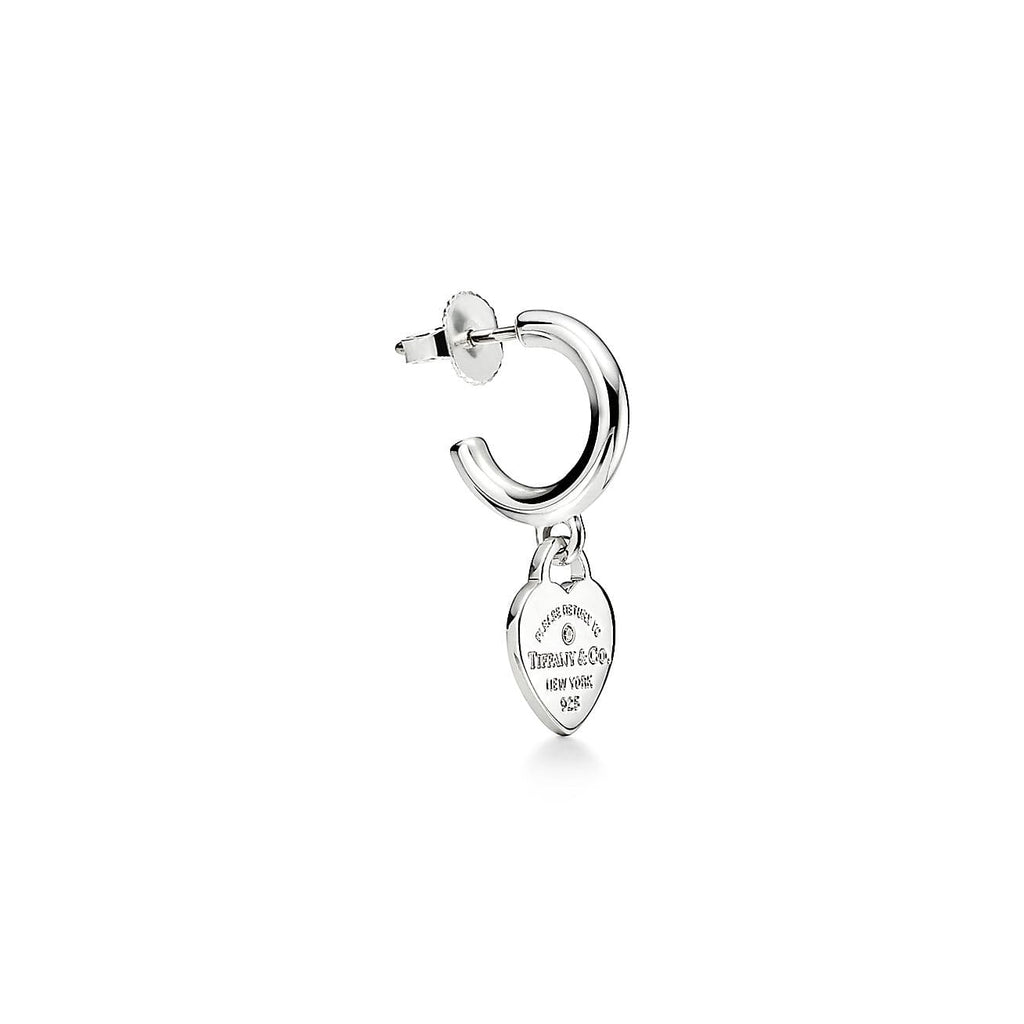 18K Tiffany Return to Hoop Earrings
