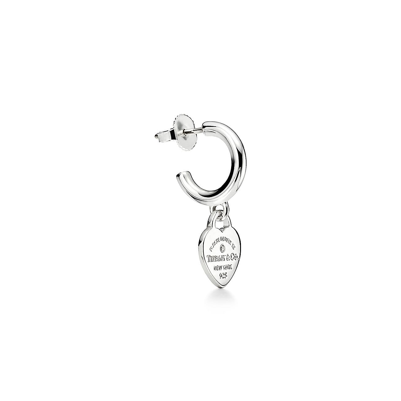 18K Tiffany Return to Hoop Earrings