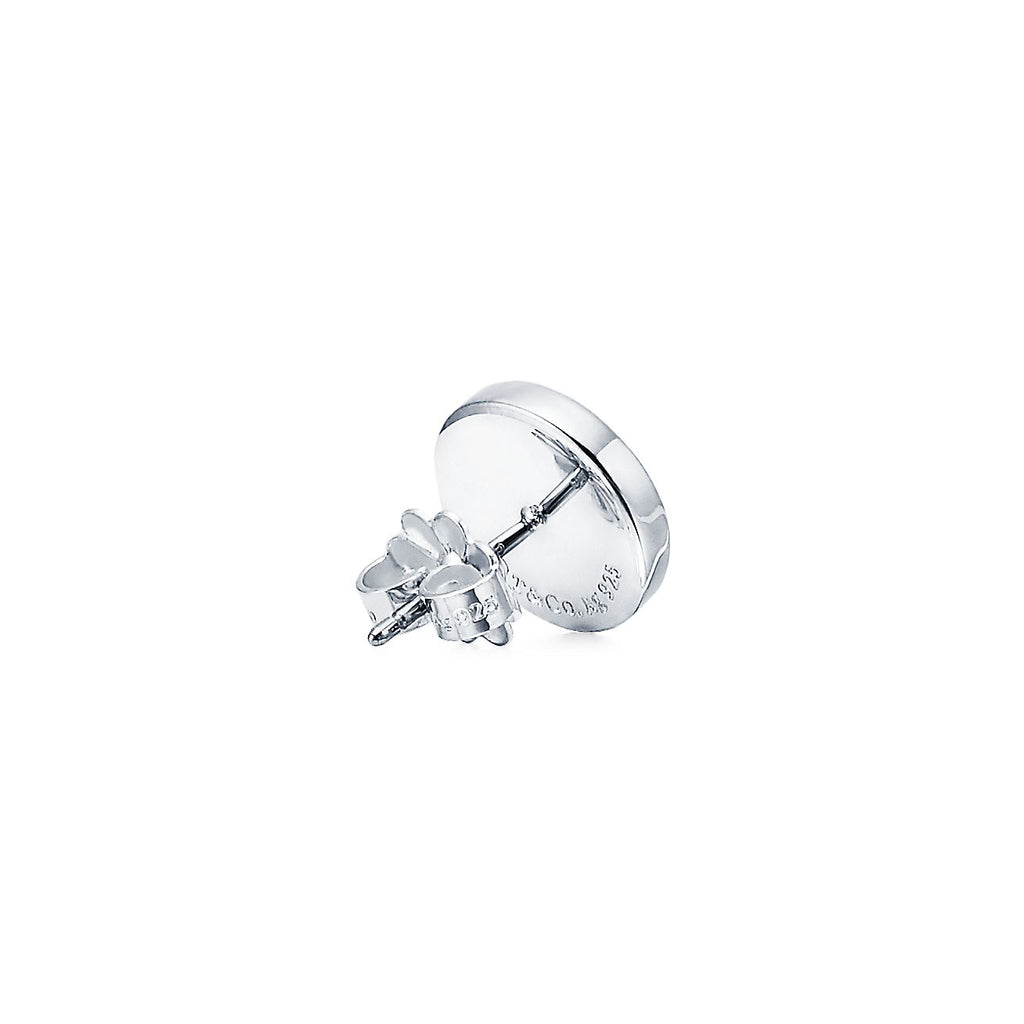 18K Tiffany Return to Circle Stud Earrings