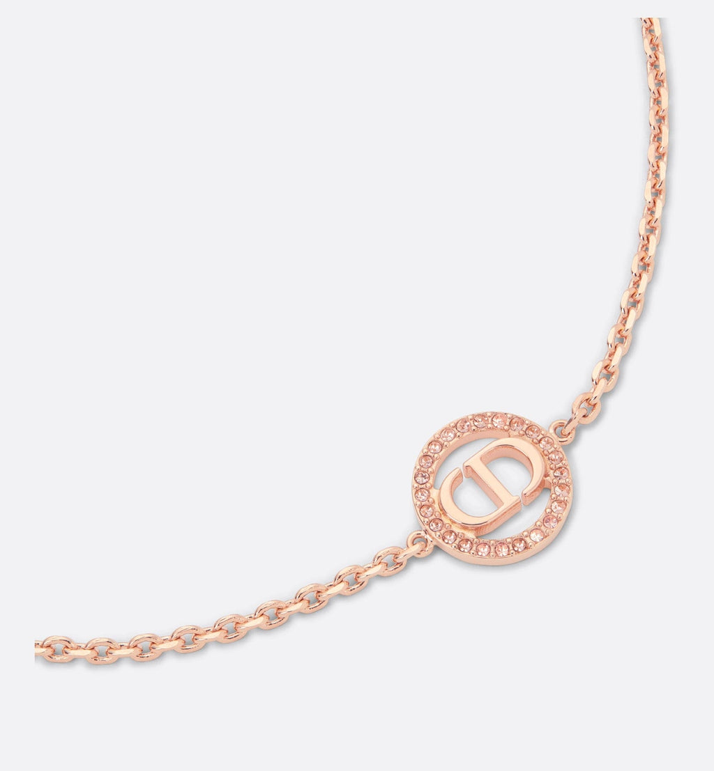 18K Dior Petit Pink Crystals Bracelet