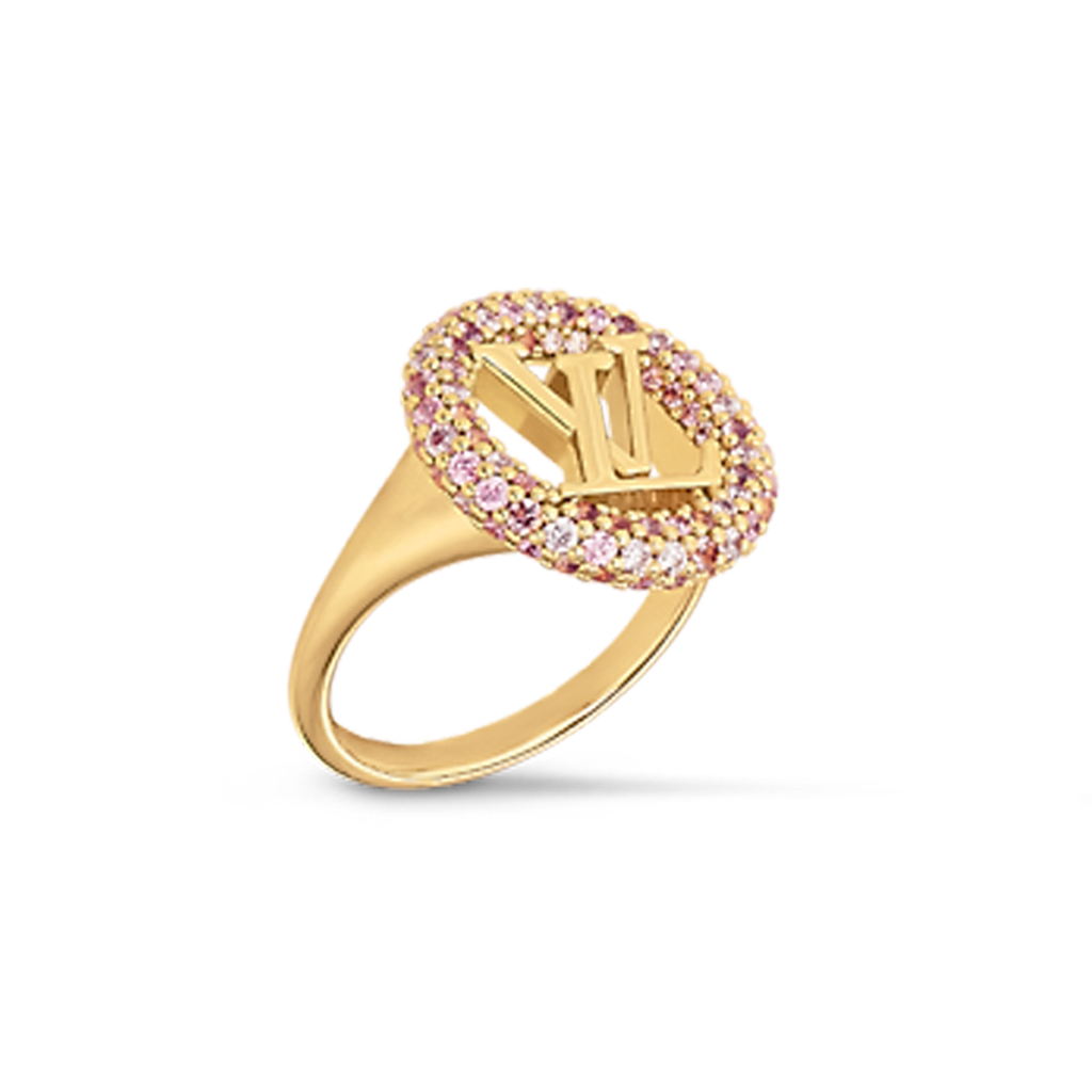 18K Louis Vuitton Louise Tresor Ring