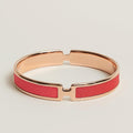 18K Hermes Olympe Red Bracelet