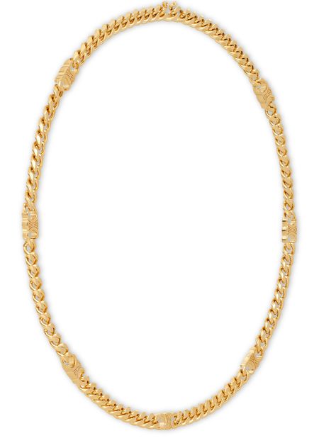 18K Celine Dior Small Gourmette Necklace