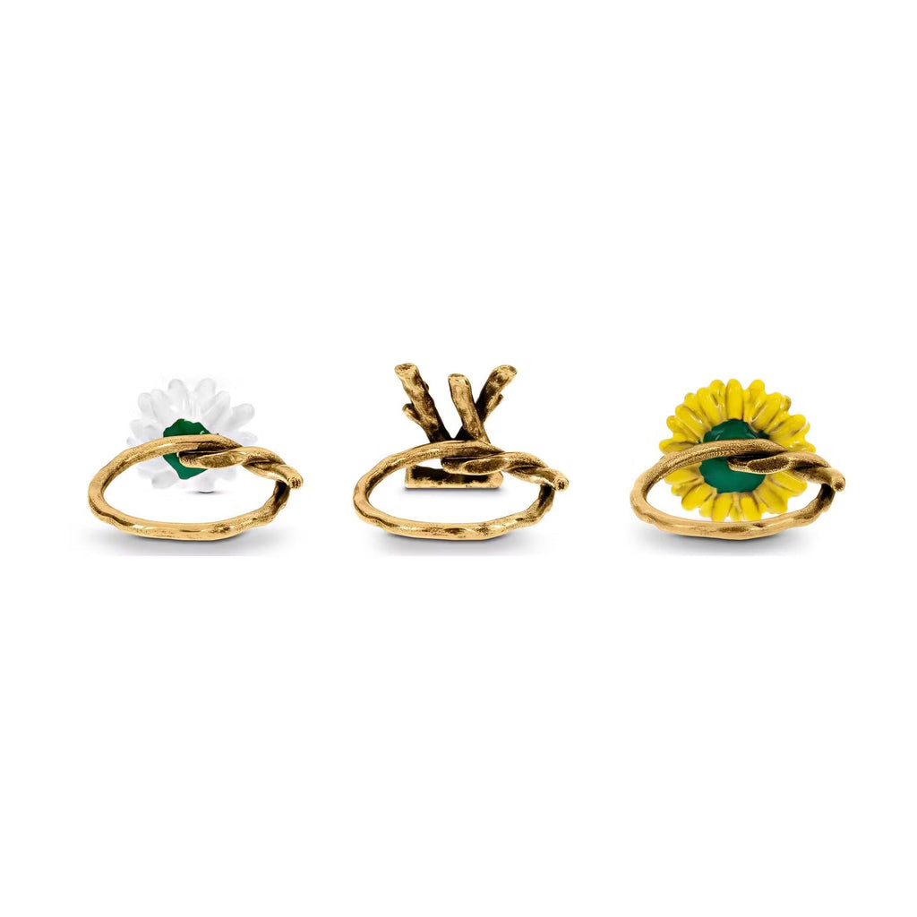 18K Louis Vuitton Gardening Set of Three Ring