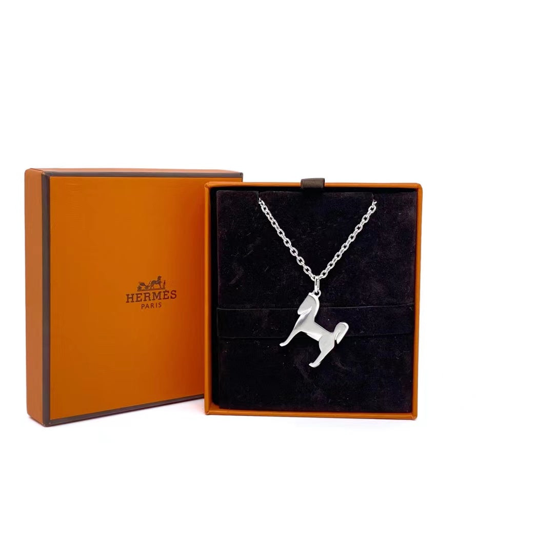 18K Hermes Panache Pendant Necklace