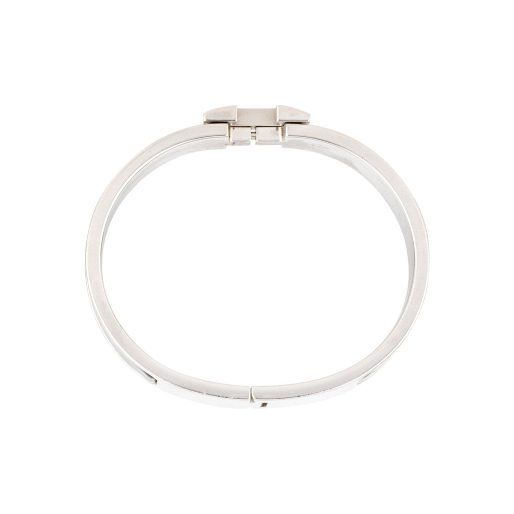 18K Hermes Clic Black Bracelet