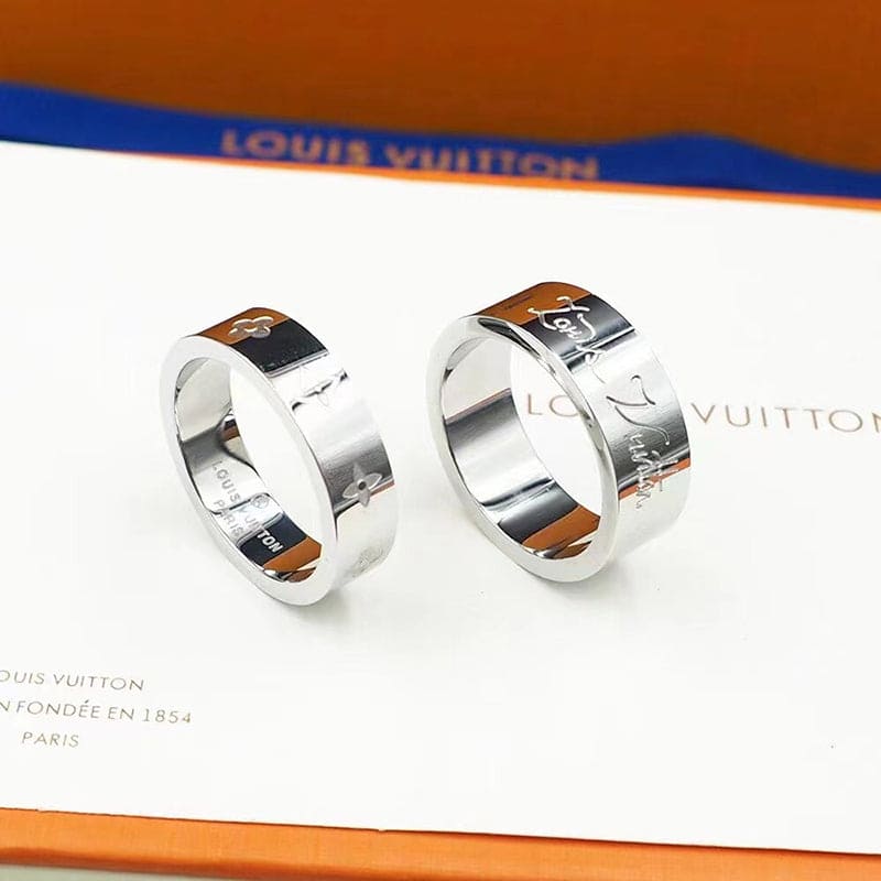 18K Louis Vuitton You & Me Set of 2 Ring