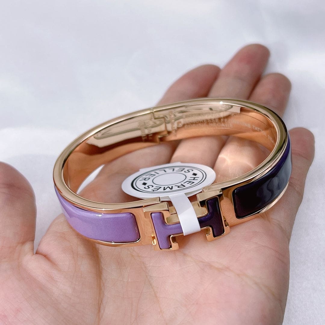 18K Hermes Clic Fusion Bracelet