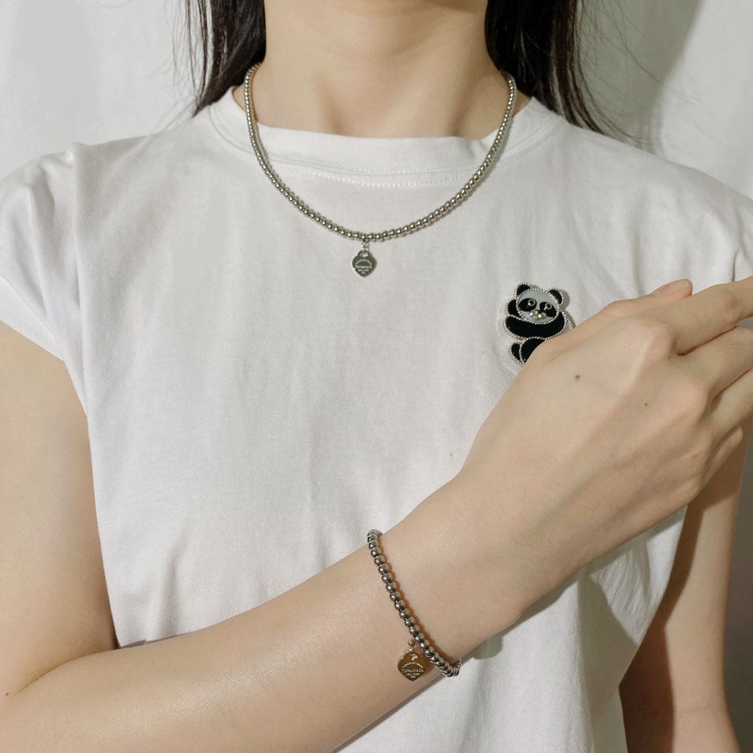 18K Tiffany Return to Heart Tag Bracelet