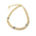 18K Chanel Black Chain Necklace