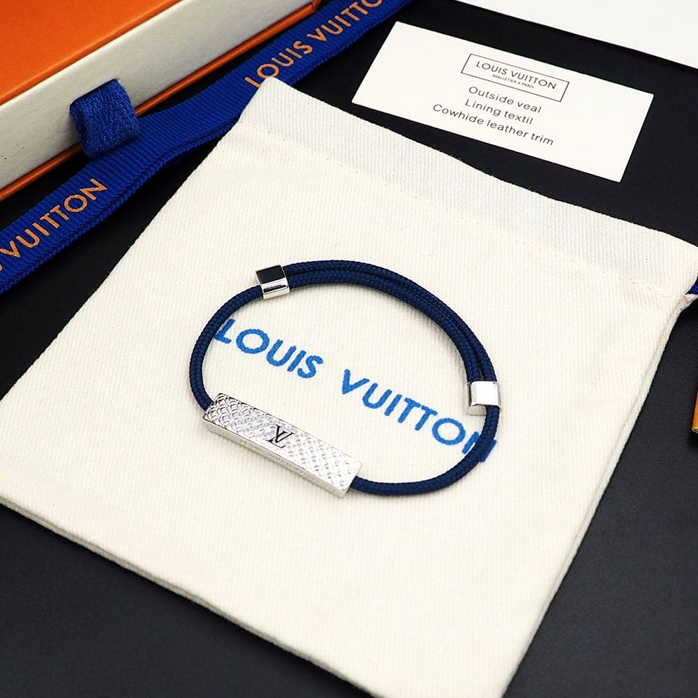 18K Louis Vuitton Champs Elys ̈¦es Blue Bracelet