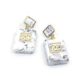 18K Chanel Eternal No. 5 Earrings