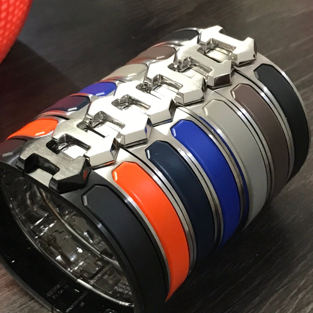 18K Hermes Super Blue Bracelet