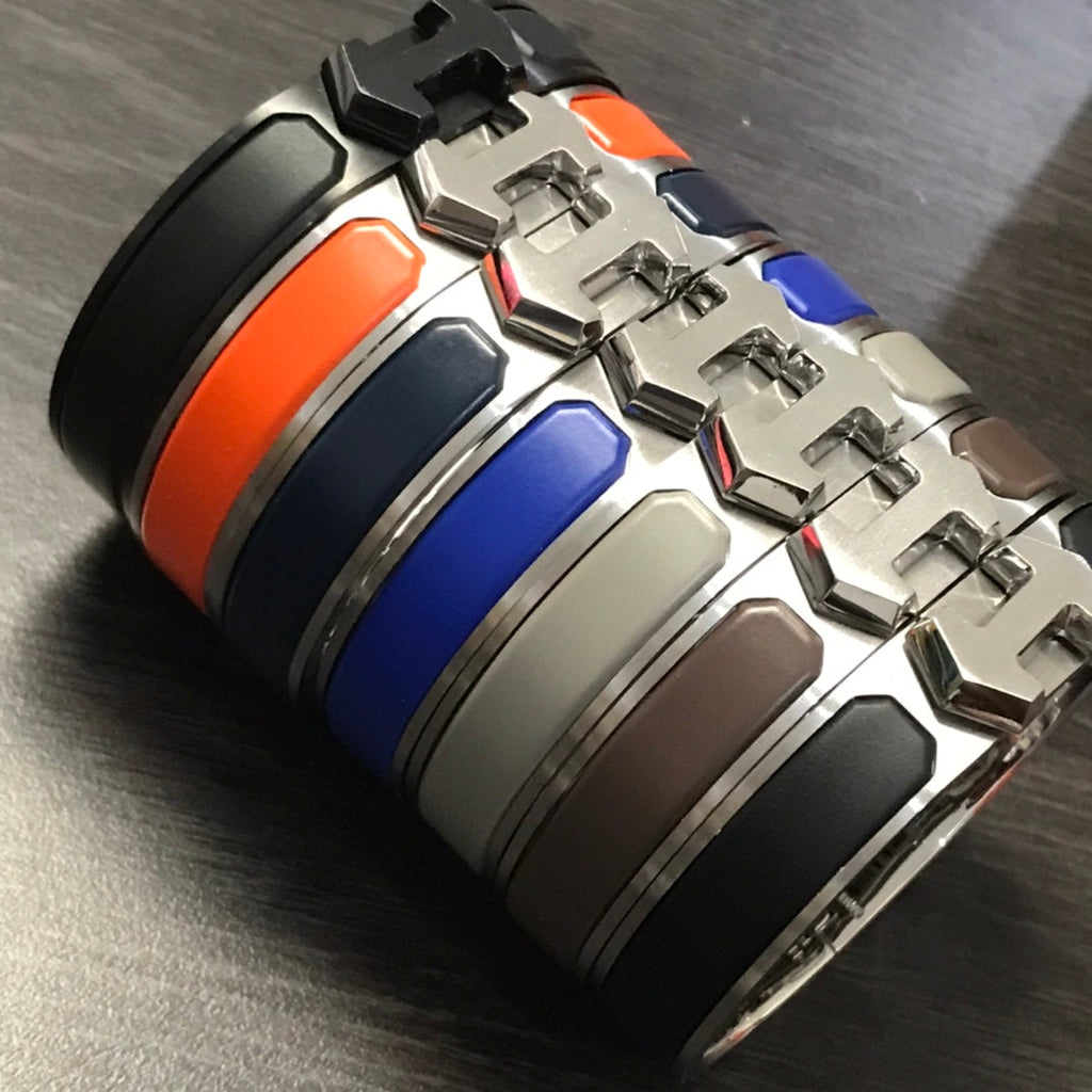 18K Hermes Super Orange Bracelet