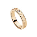 18K Bvlgari Rose Gold Diamond Ring