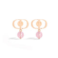 18K Dior Petit Pink Earrings