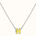 18K Hermes Mini Pop Yellow Necklace