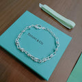 18K Tiffany Return to Lock Bracelet