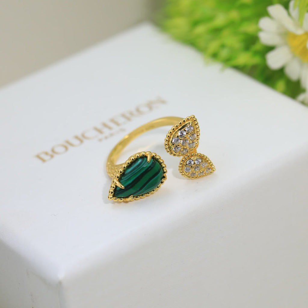 18K Serpent Boh ̈ ̈me Diamonds Ring