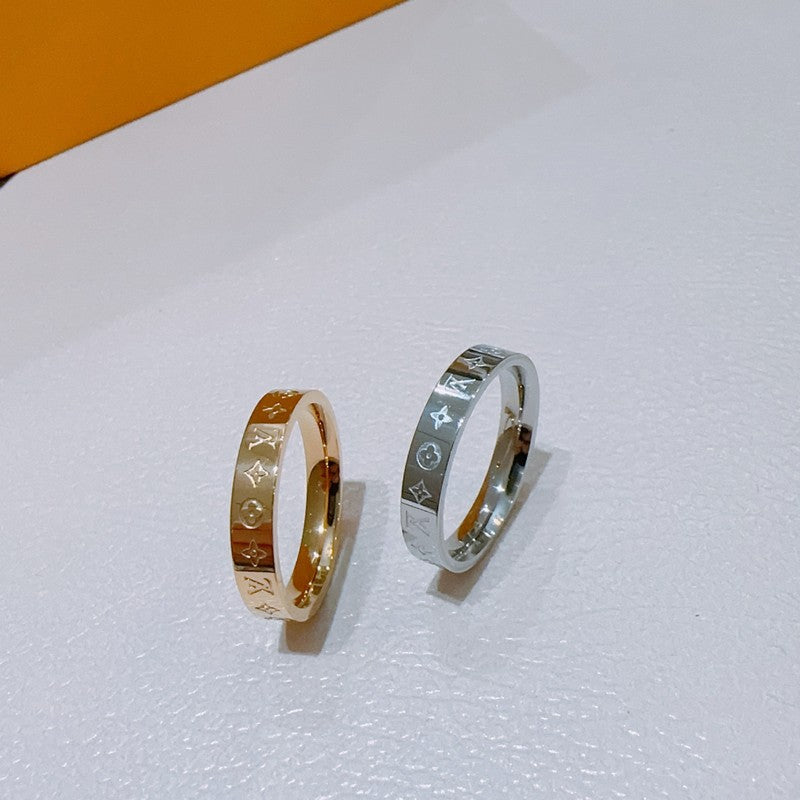 18K Louis Vuitton Instinct Set of Two Gold Ring