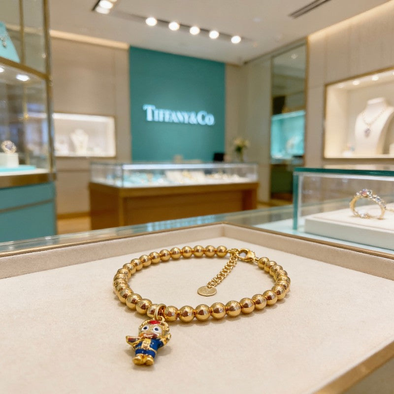 18K Tiffany Return to Tag Bracelet
