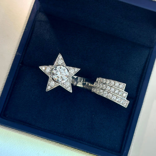18K Chanel Comete Diamonds Ring