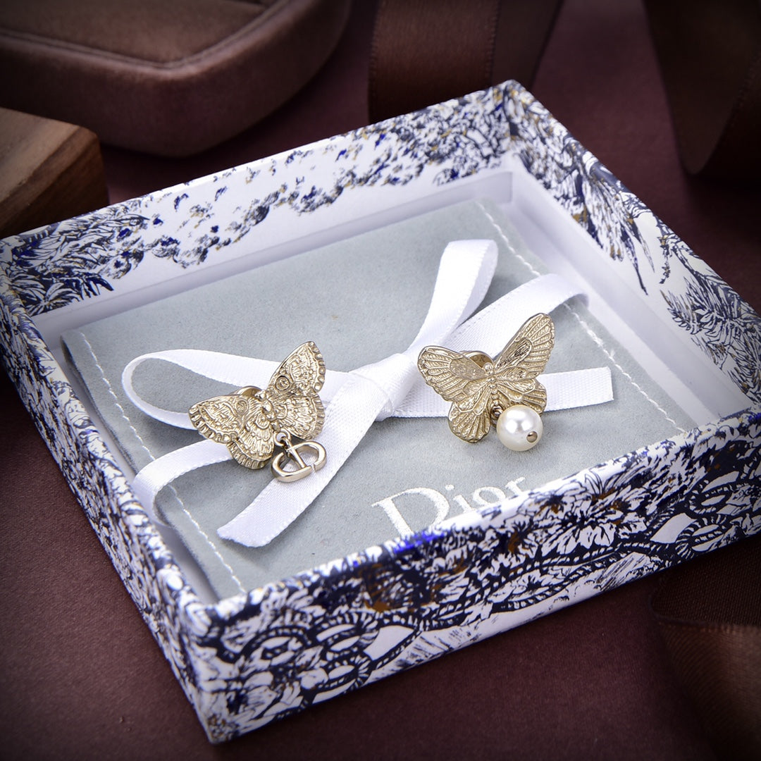 18K Dior M ̈¦tamorphose Earrings