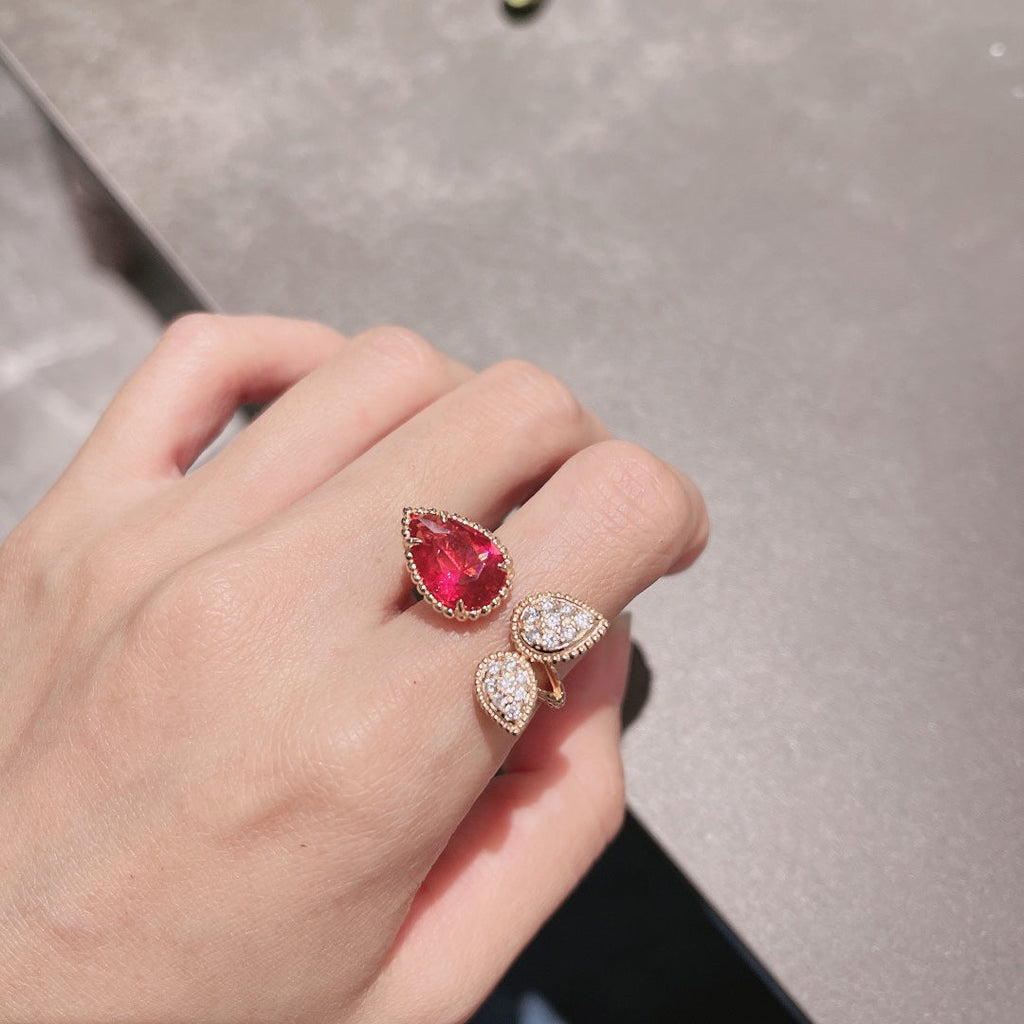 18K Serpent Boh ̈ ̈me Diamonds Ring