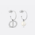 18K Dior Petit Pearl Earrings