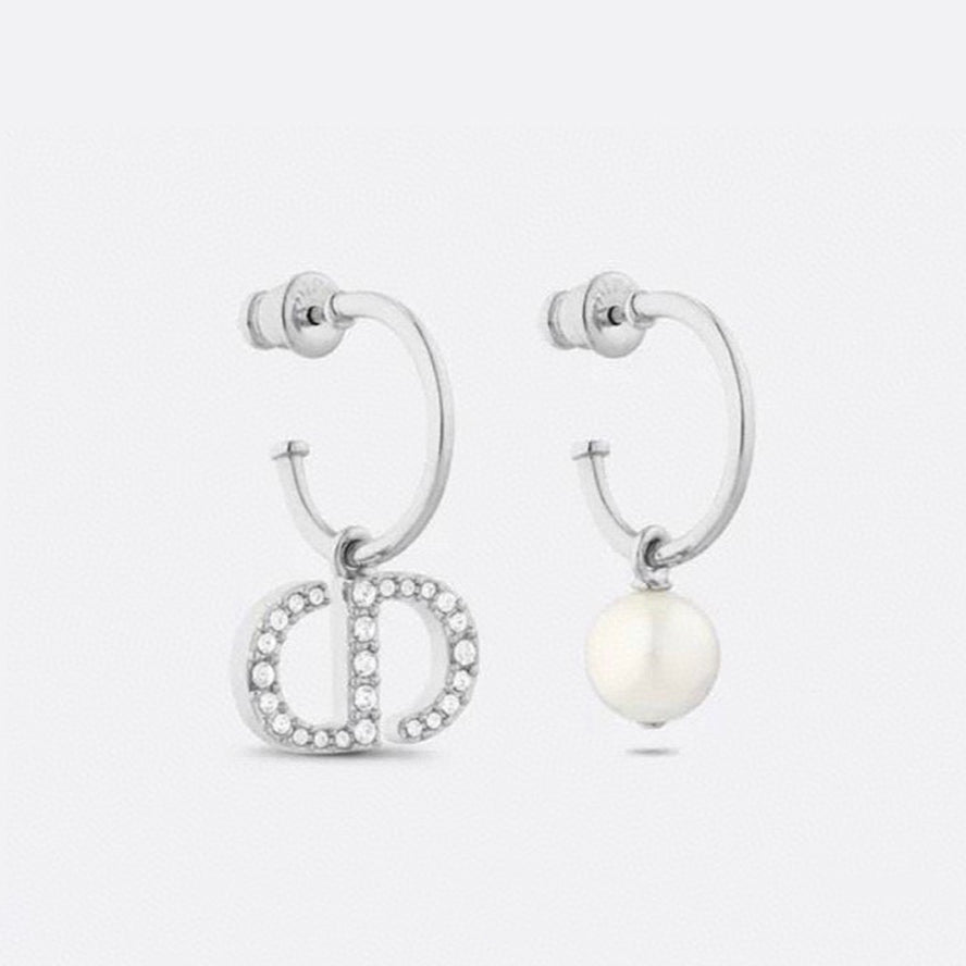 18K Dior Petit Pearl Earrings