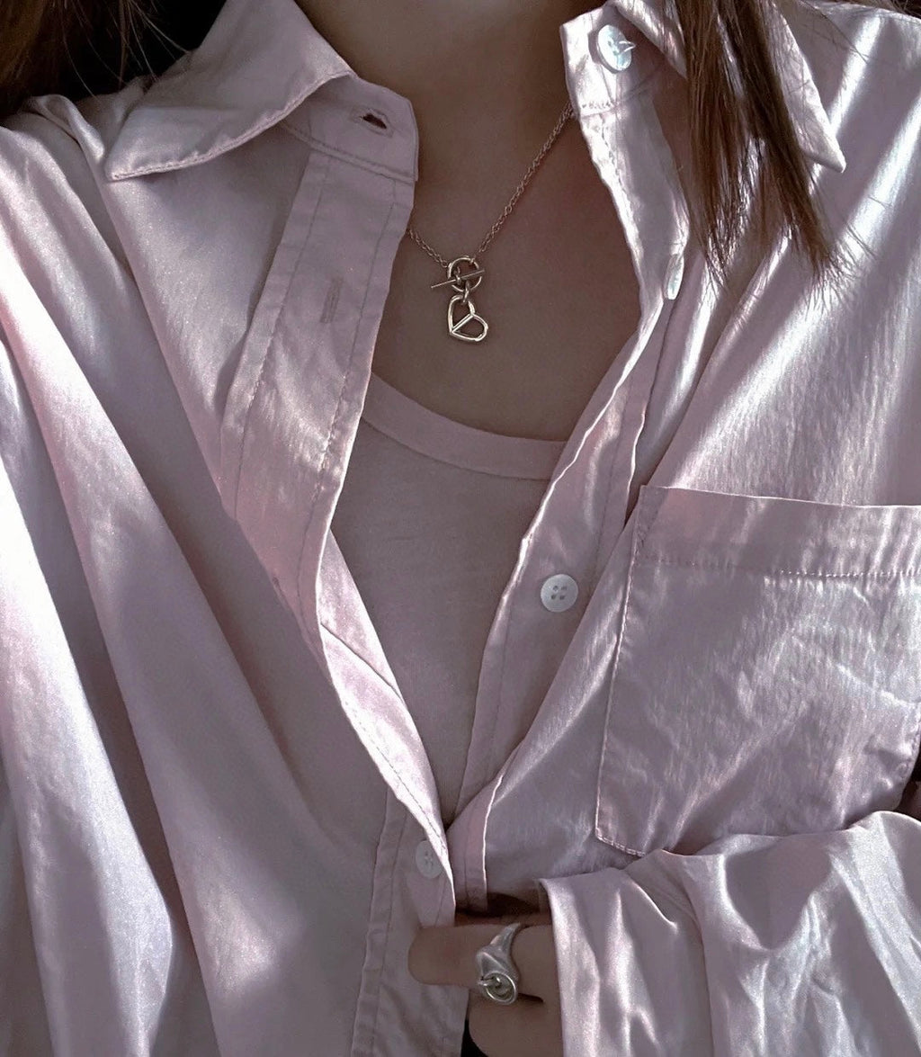 18K Hermes Cache-coeur Amulette Pendant Necklace