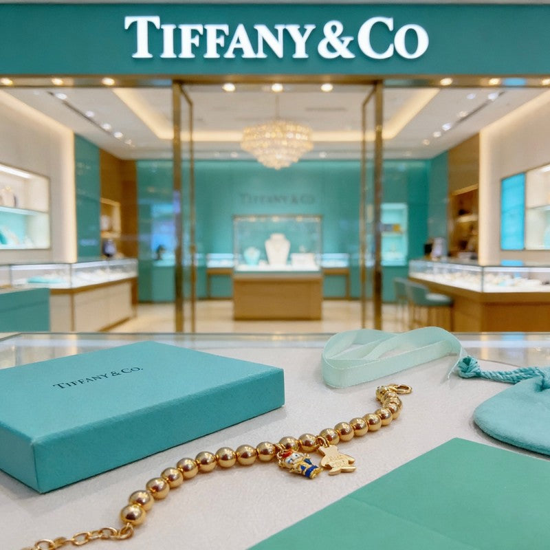 18K Tiffany Return to Tag Gold Bracelet