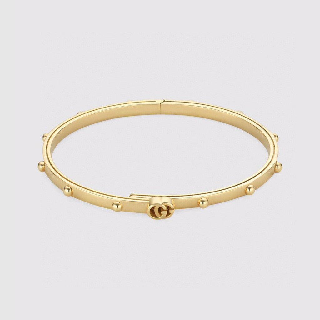 18K Gucci Double Running Gucci Bracelet