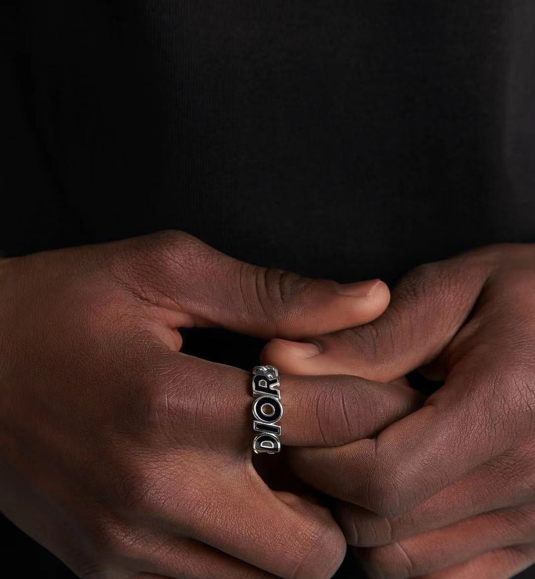 18K Dior Chain Ring