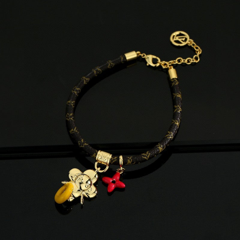 18K Louis Vuitton Circle Bracelet