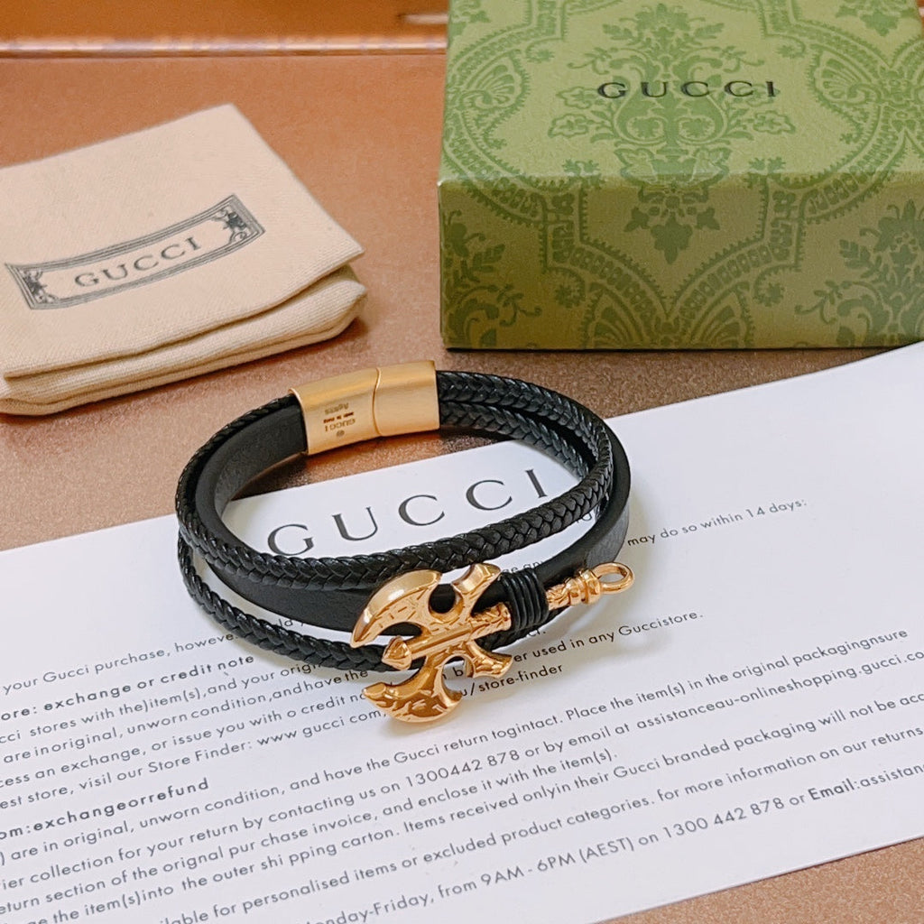 18K Gucci Double Anger Forrest Bracelet