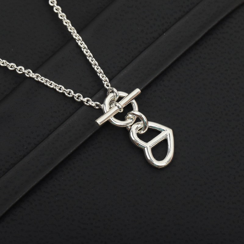 18K Celine Hermes Cache Amulette Pendant Necklace