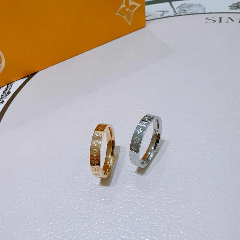 18K Louis Vuitton Instinct Set of Two Gold Ring