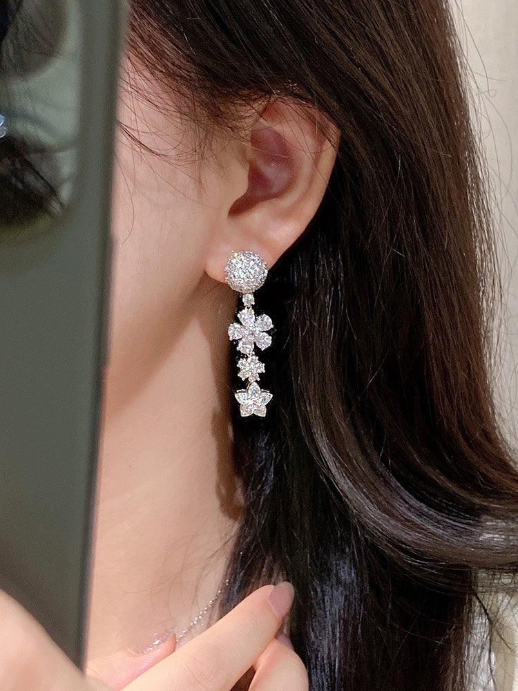 18K Folie Des Pr ̈¦s Earrings