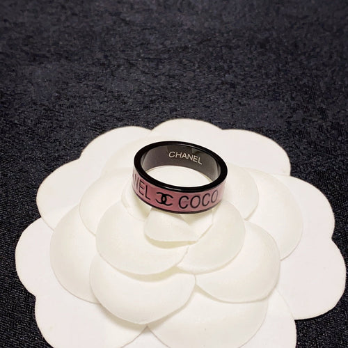 18K Chanel Coco Pink Ring