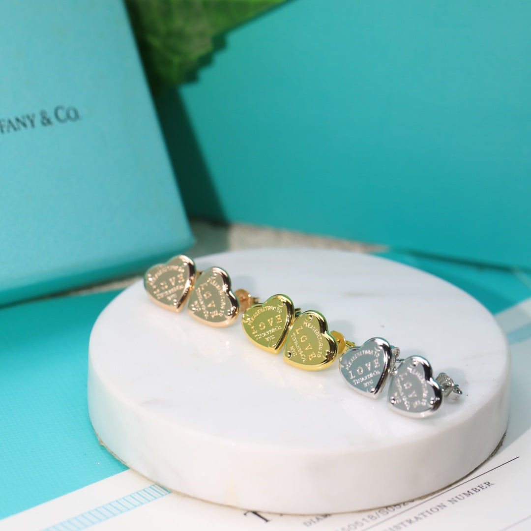 18K Tiffany Return to Love Earrings