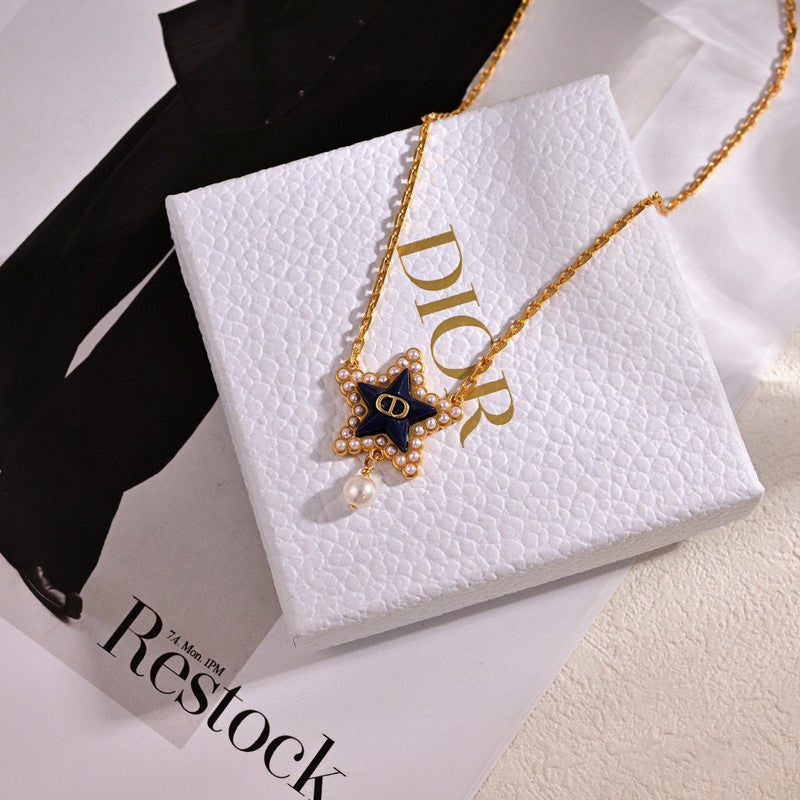 18K Dior Petit Lucky Baroque Necklace